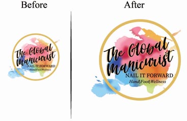 vector art portfolio 11 - The Global Manicurist