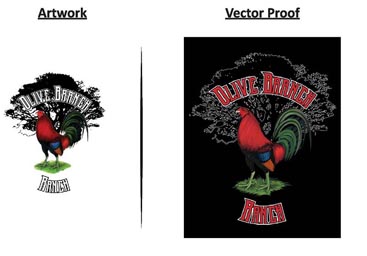 vector art portfolio 8 - Ocean Branch Ranch